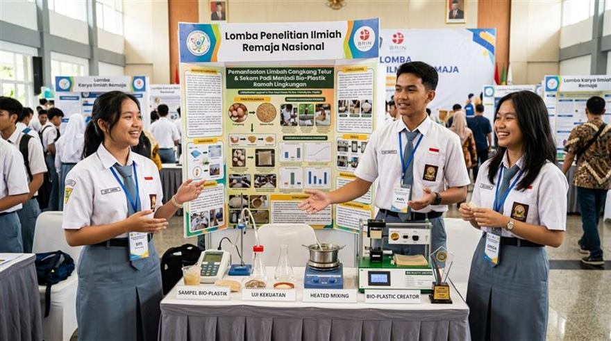 Perancangan metodologi eksperimen dan pengujian laboratorium karya ilmiah remaja